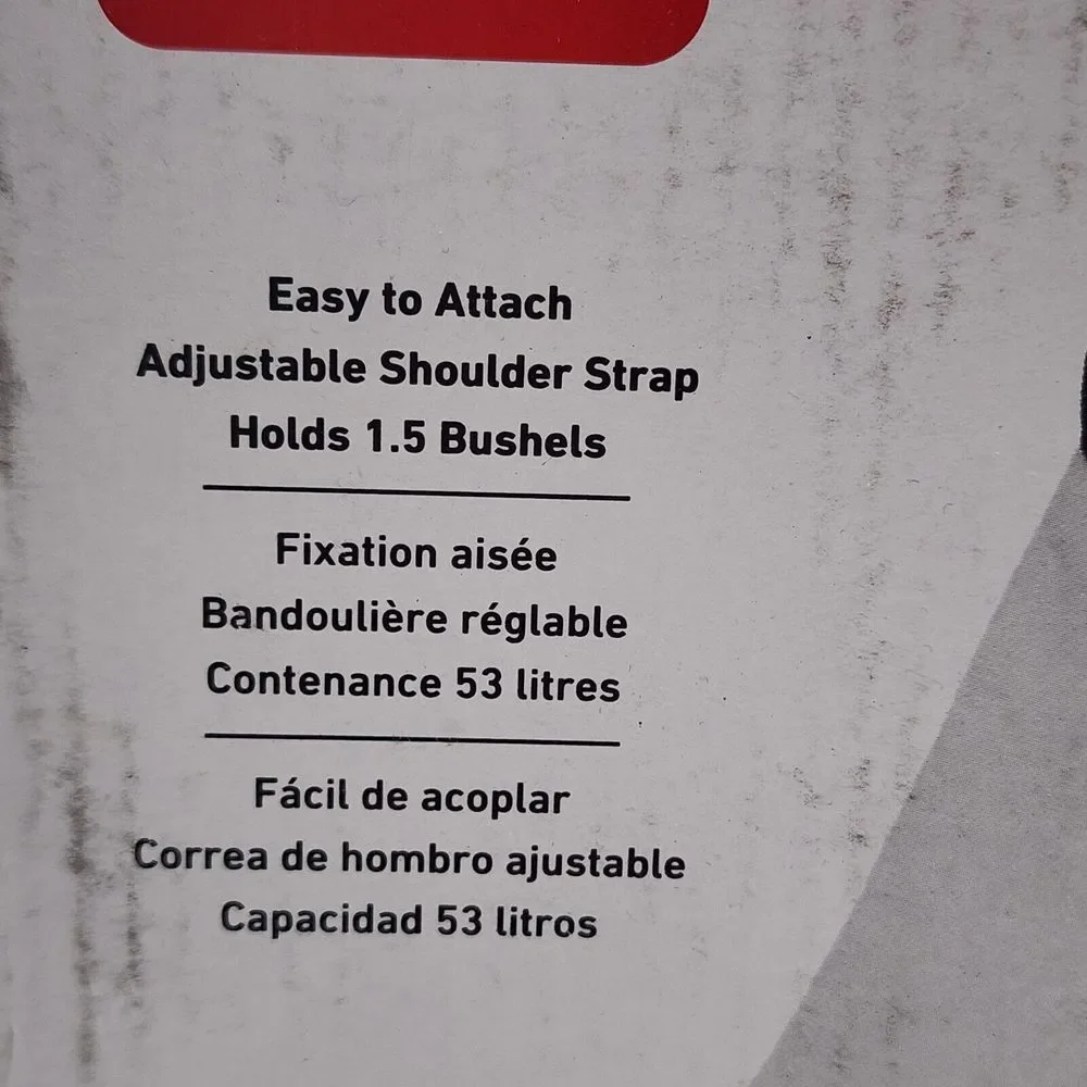 Toro 51503 Bottom-Zip Vacuum Bag for Blower Vacs New 1.5‎ bushels 5.3L New